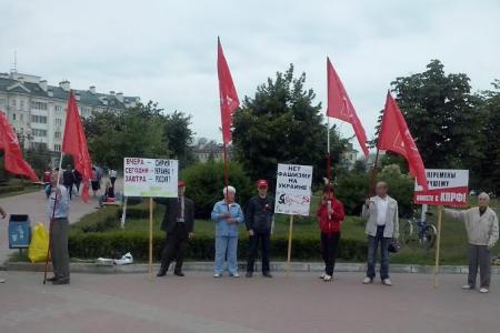 Нет фашизму! Пикеты в Орловской области