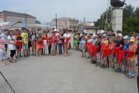 Пермский край. В городе Кунгуре 3 июня состоялся торжественный приём в пионеры