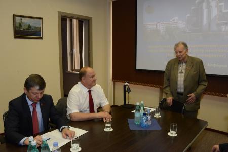 «Пушкин – имя России!» Лидер КПРФ Г.А. Зюганов совершил рабочий визит в Санкт-Петербург