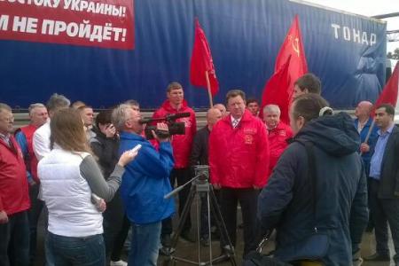 Казбек Тайсаев: Очередная колонна с гуманитарным грузом отправилась на Юго-Восток Украины