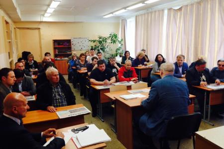 Санкт-Петербург: Депутат-коммунист Владимир Бортко встретился с активом Красногвардейского районного отделения партии