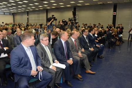 Г.А. Зюганов выступил на открытии международной выставки в Москве «Металлообработка-2014»