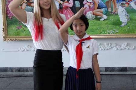 Путешествие в сказку. "Железная девочка" и комсомолка Марьяна Наумова посетила Северную Корею