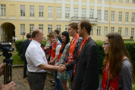 «Пушкин – имя России!» Лидер КПРФ Г.А. Зюганов совершил рабочий визит в Санкт-Петербург