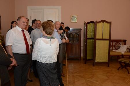 «Пушкин – имя России!» Лидер КПРФ Г.А. Зюганов совершил рабочий визит в Санкт-Петербург