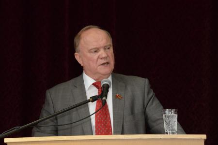 Г.А. Зюганов: "КПРФ  - партия надежды и действия. Мы обязаны оправдать эти надежды"