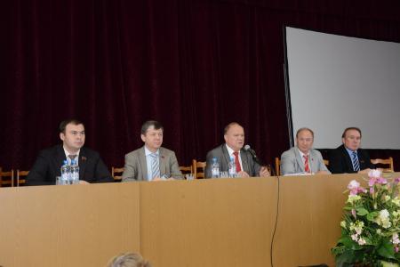 Г.А. Зюганов: "КПРФ  - партия надежды и действия. Мы обязаны оправдать эти надежды"