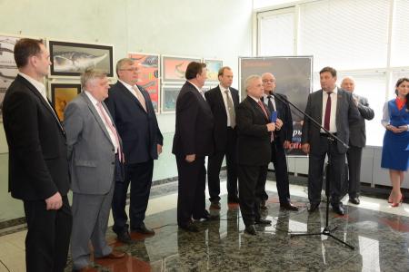 В.И. Кашин открыл в Госдуме выставку «Осетры – сокровище России»