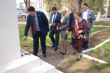 О.А. Лебедев провел прием избирателей в Ленинском районе Тульской области