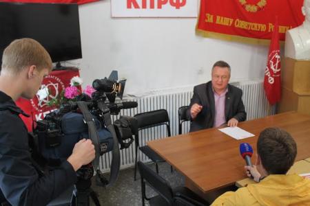 Кандидат на должность губернатора Псковской области Александр Рогов: «Сбор подписей идет успешно»