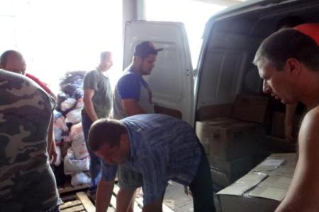 Гуманитарный груз от Саратовских коммунистов доставлен в Донецк и Луганск