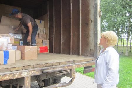 Коммунисты Великого Новгорода направили гуманитарный груз в Новороссию