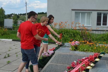 Комсомольцы Белгородчины провели автопробег в честь освобождения области от фашистских захватчиков 
