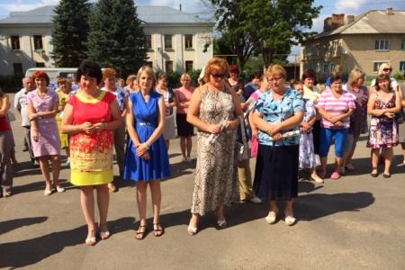 Калужская область. Состоялось открытие памятника В.И.Ленину в селе Барятино