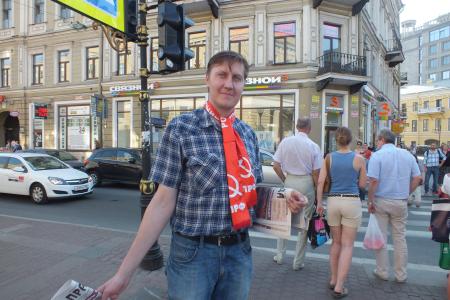 Бороться и убеждать! Коммунисты Санкт-Петербурга продолжают активную работу по агитации жителей города на Неве в пользу Компартии