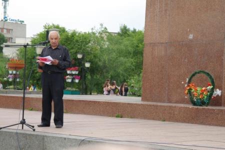 «Защитим Новороссию – защитим Россию!». Митинг в Чите в поддержку юго-востока Украины