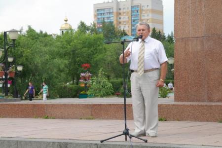 «Защитим Новороссию – защитим Россию!». Митинг в Чите в поддержку юго-востока Украины