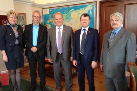 Г.А. Зюганов встретился в Москве с представителем ПАСЕ Тини Коксом