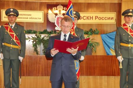 Челябинская область. Депутат-коммунист Константин Нациевский поздравил с Днём рождения коллектив УФСНК