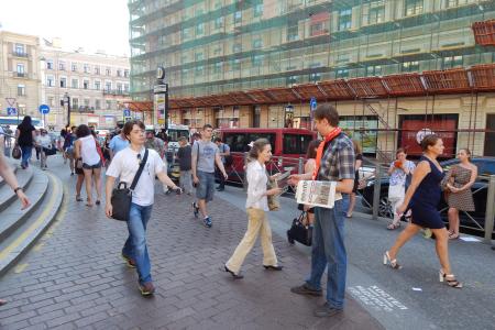 Бороться и убеждать! Коммунисты Санкт-Петербурга продолжают активную работу по агитации жителей города на Неве в пользу Компартии