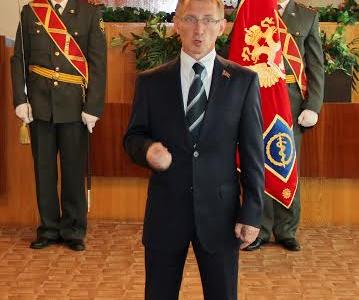 Челябинская область. Депутат-коммунист Константин Нациевский поздравил с Днём рождения коллектив УФСНК