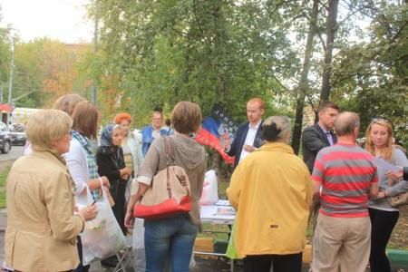 Продолжаются встречи кандидата в Мосгордуму Д.А. Парфенова с избирателями
