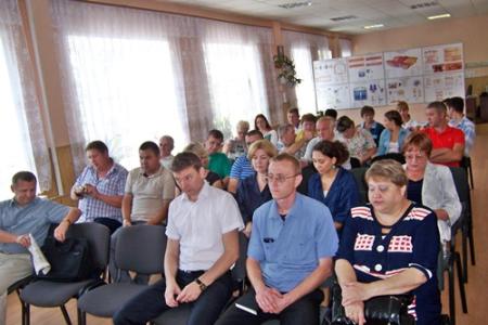 Татарстан. Встреча депутатов с трудовым коллективом вагонного депо станции Юдино