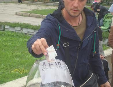 Ленинградская область. Гатчина против фашистских карателей в Новороссии!