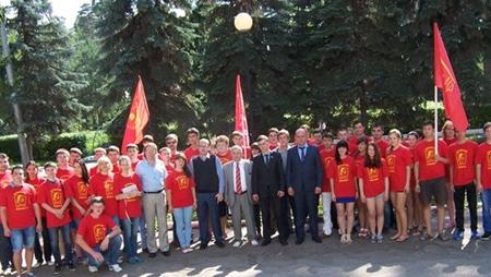  В Татарстане проходит слёт комсомольцев Поволжья
