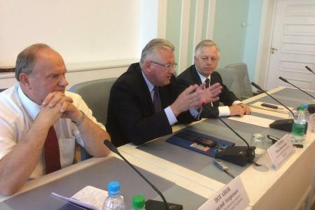 А.Г. Лукашенко встретился в Минске с Г.А. Зюгановым и П.Н. Симоненко