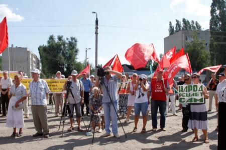 Воронежская область. В Борисоглебске прошел митинг против добычи никеля в Черноземье