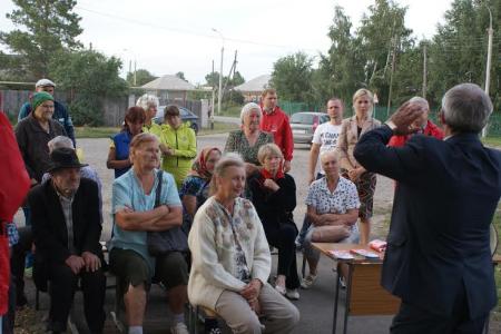Алтайский край. С.И. Юрченко провел встречи с избирателями