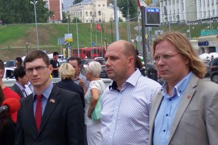 Татарстан. Коммунисты организовали митинг в защиту социально-экономических прав граждан и в поддержку народа Новороссии