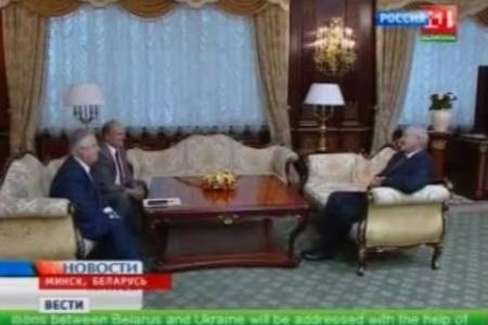 А.Г. Лукашенко встретился в Минске с Г.А. Зюгановым и П.Н. Симоненко
