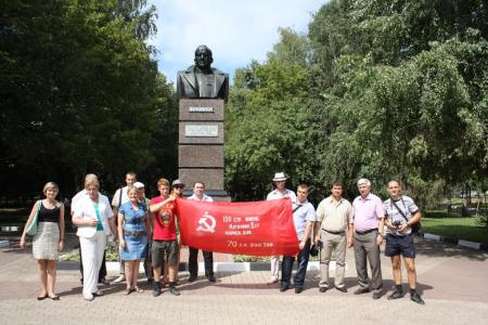 Харьковские и Белгородские коммунисты встретились на Прохоровском поле в преддверии годовщины освобождения городов от немецко-фашистских захватчиков