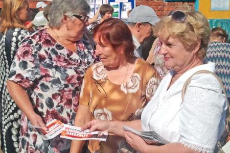 Ивановская область. Коммунисты Кинешмы приняли участие в праздновании дня микрорайона «Томна»