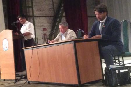 А.А. Ющенко принял участие в проведении встреч кандидата в Президенты Республики Башкортостан Ю.Г. Кутлугужина с избирателями