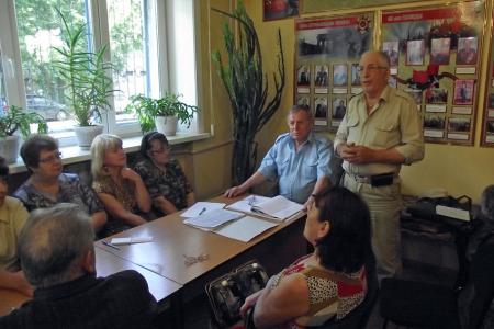 Амурская область. Коммунисты и комсомольцы провели встречу с белогорскими ветеранами