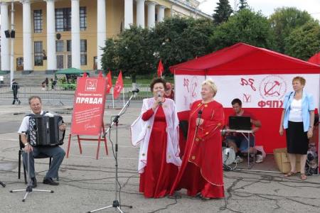 Республика Чувашия. День «Правды» в Чебоксарах