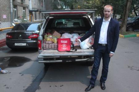 Продолжаются встречи кандидата в Мосгордуму Д.А. Парфенова с избирателями