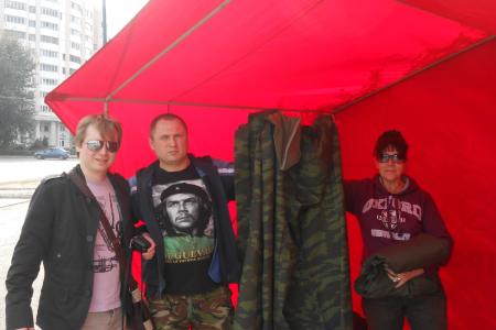 Коммунисты организовали сбор гуманитарной помощи жителям и ополчению Новороссии в Свердловском районе г. Перми