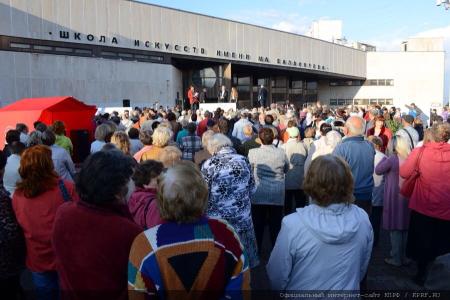Г. А. Зюганов принял участие в митинге в столичном районе Выхино-Жулебино против строительства транспортно-пересадочного узла