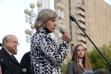Г. А. Зюганов принял участие в митинге в столичном районе Выхино-Жулебино против строительства транспортно-пересадочного узла