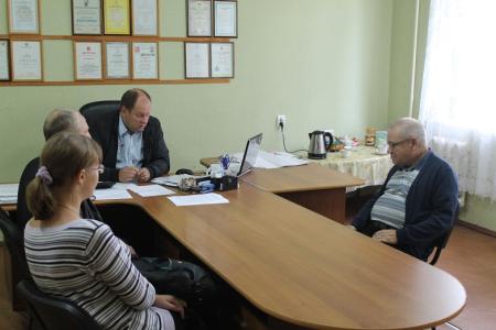 Рабочая поездка депутата Госдумы С.И. Васильцова в Устюженский район Вологодской области