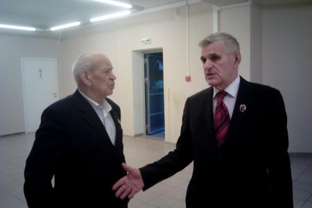 Санкт-Петербург. Коммунисты принимают участие в съезде Петровской Академии Наук и Искусств