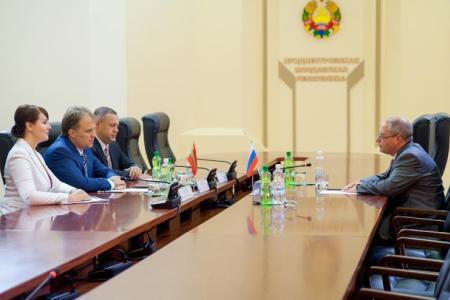 Сергей Гаврилов встретился с Президентом Приднестровской Молдавской Республики Евгением Шевчуком