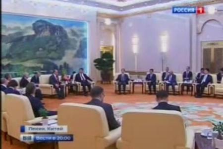 "Вести" (Россия-1). Отношения между Москвой и Пекином на невиданном подъеме. Компартии обеих стран скрепляют давнюю дружбу Меморандумом о сотрудничестве
