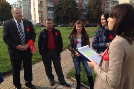 Белгородские комсомольцы совершили автопробег по местам ратной славы своих предков