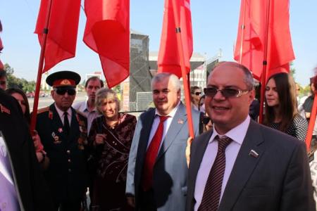 Казбек Тайсаев принял участие в мероприятиях, посвященных  24-й годовщине образования Приднестровской Молдавской Республики