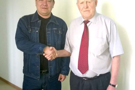 Кандидат на пост главы Республики Саха (Якутия) Виктор Губарев посетил город Ленск